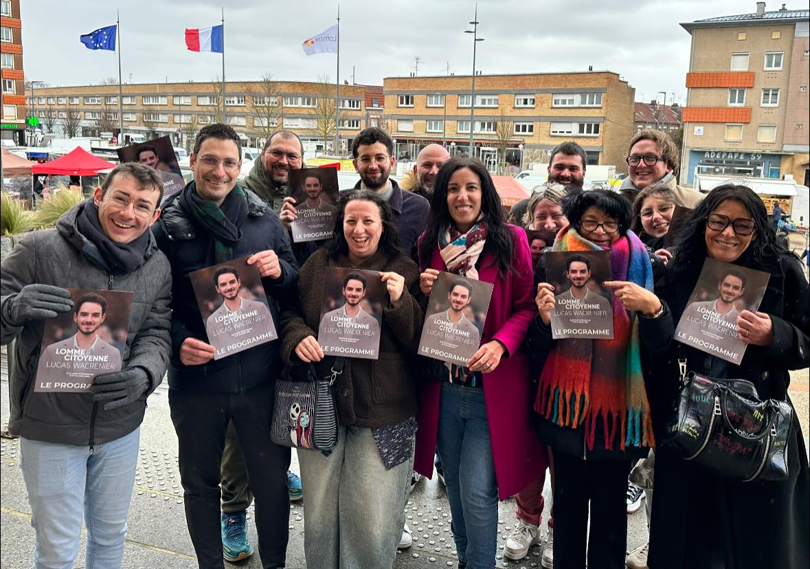 Même dans le froid, Lomme Citoyenne reste sur le terrain