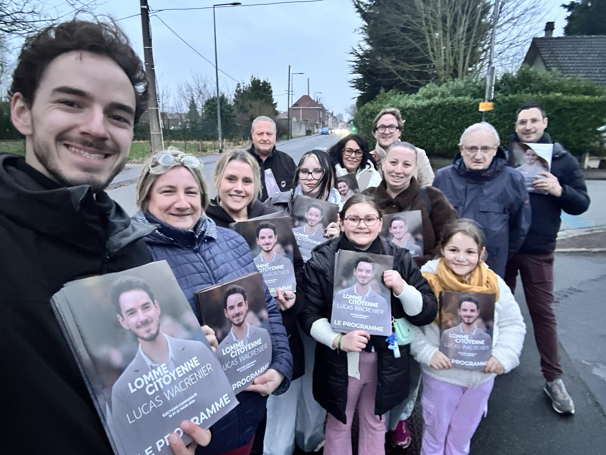 Même sous la pluie, Lomme Citoyenne reste sur le terrain