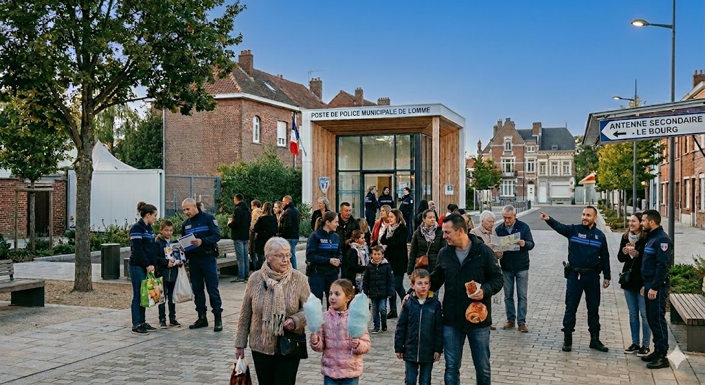 Sécurité à Lomme : postes de police municipale de proximité