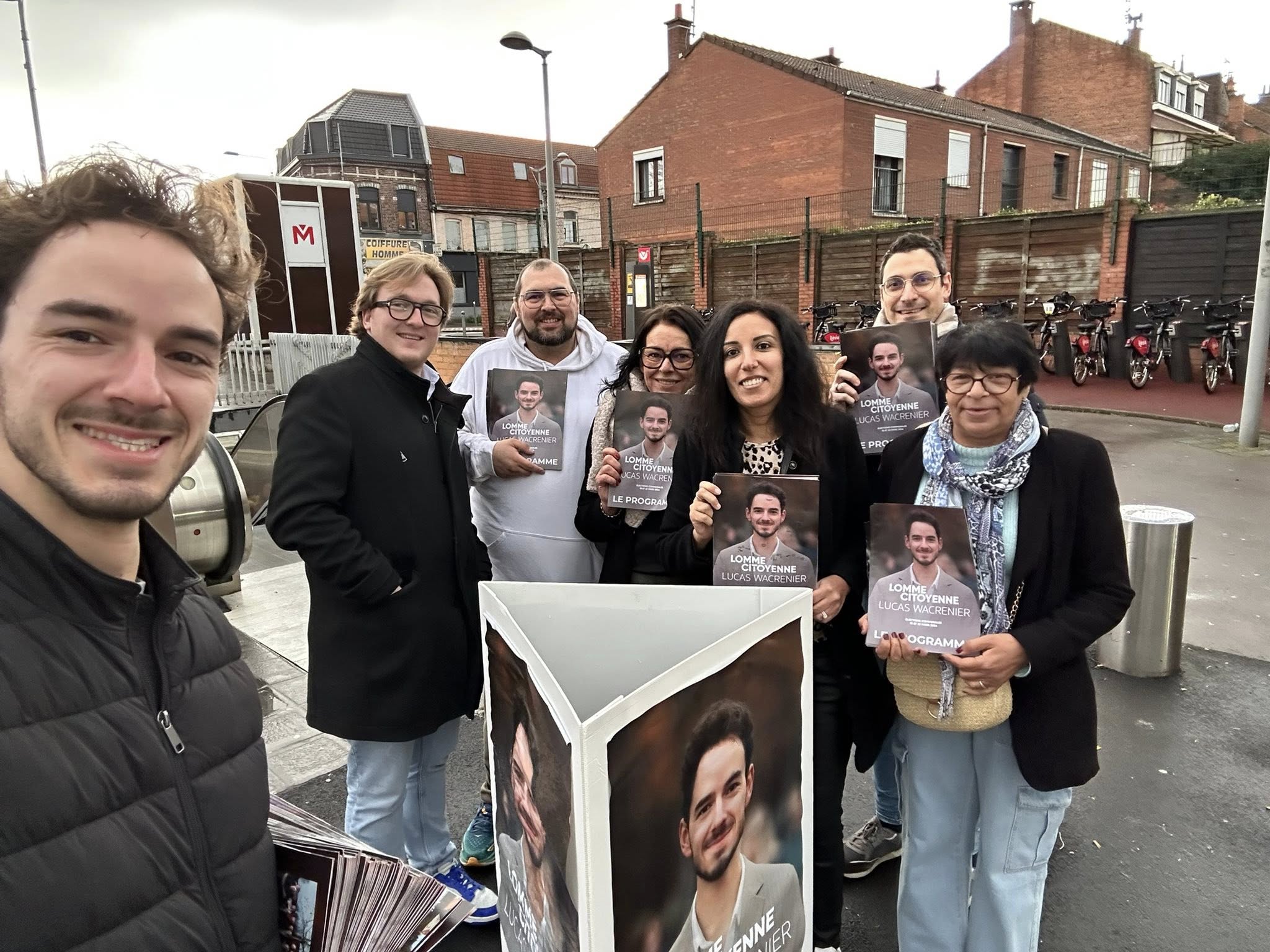 À la rencontre des Lommois : tractage et porte-à-porte avec Lomme Citoyenne