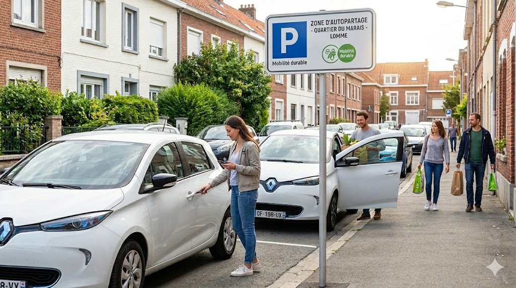 Autopartage à Lomme : mobilité flexible et accessible