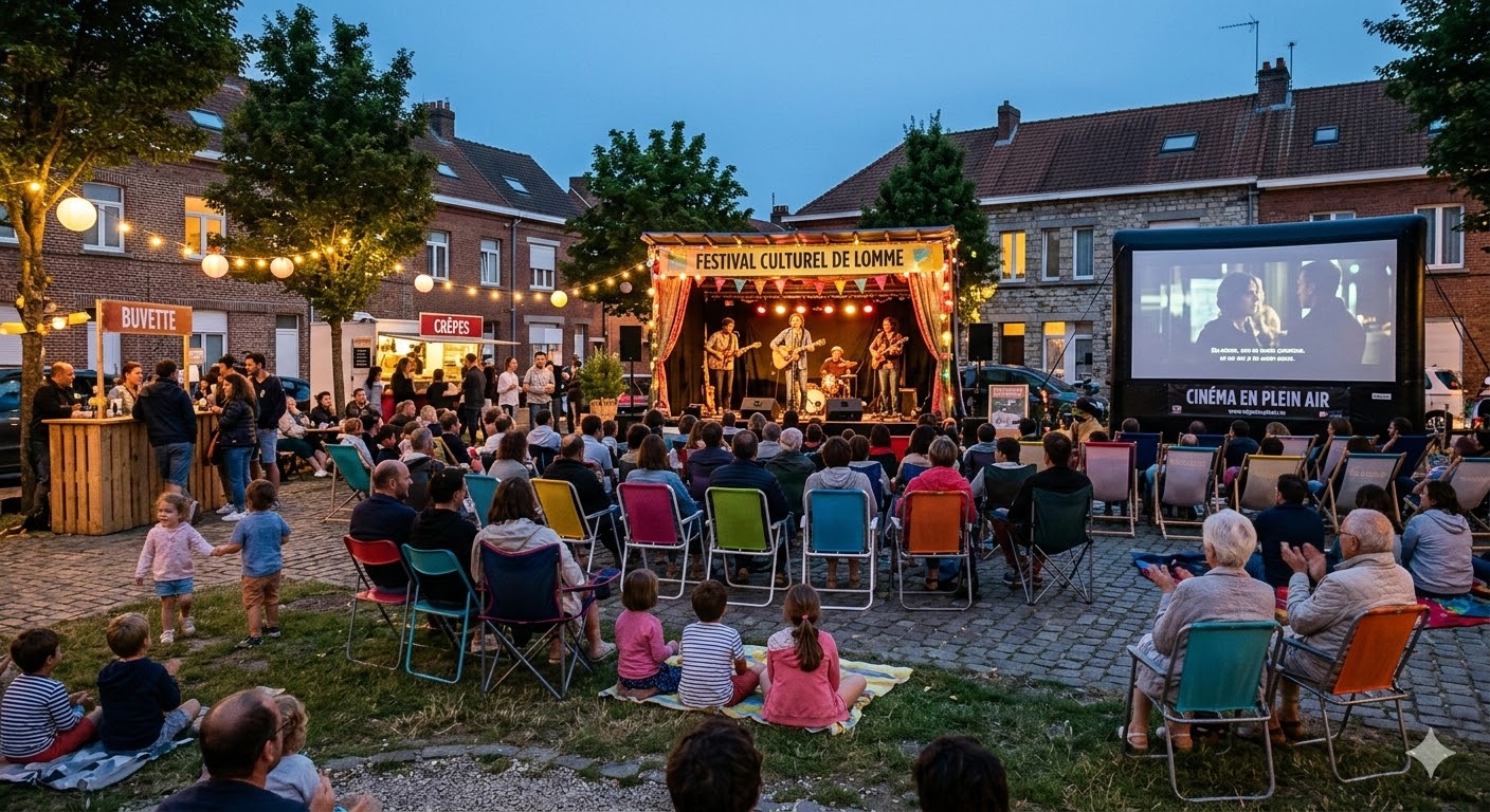 Mini-festivals à Lomme : la culture dans tous les quartiers