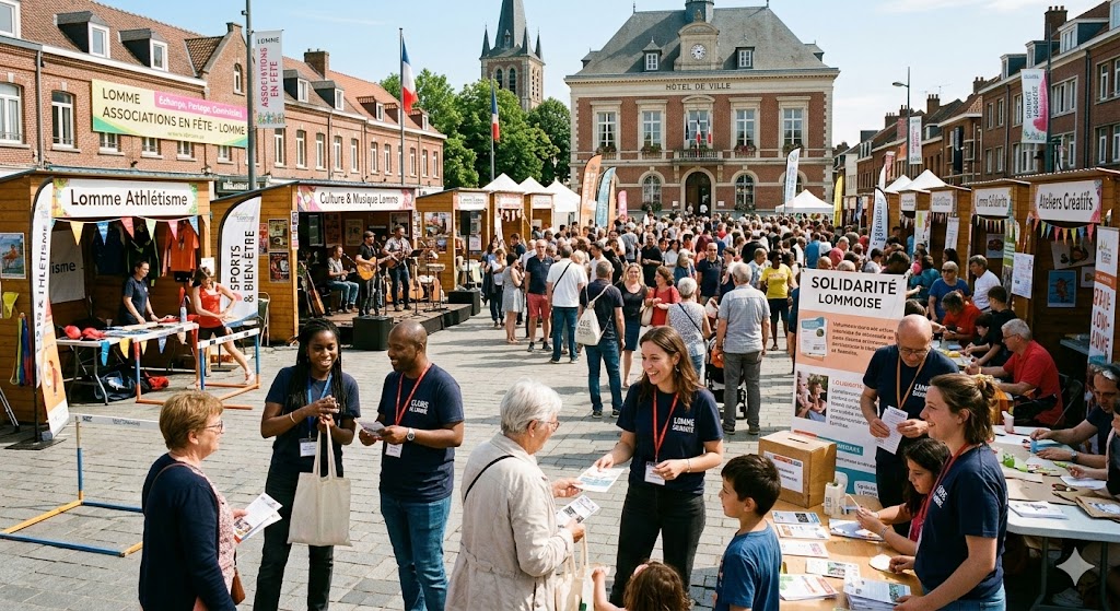 Soutenir et accompagner toutes les associations lommoises