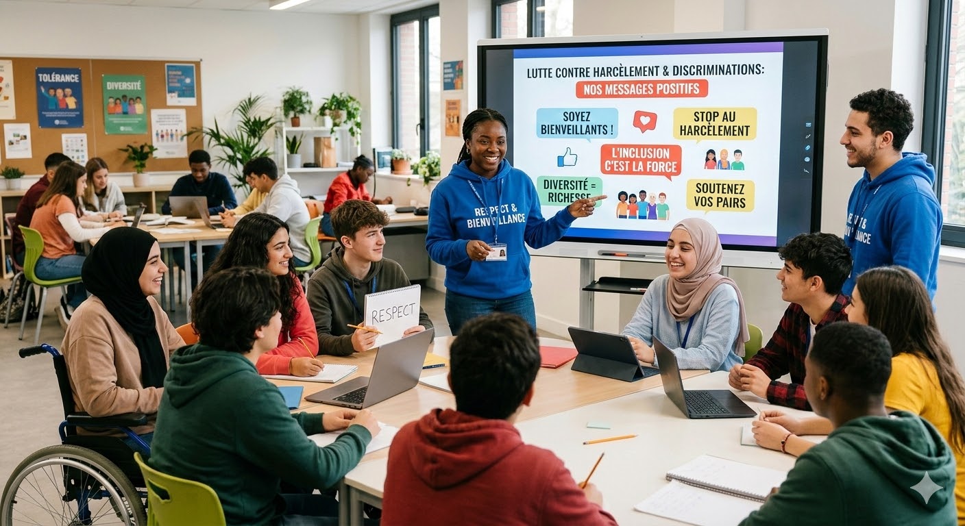 Harcèlement et discriminations à Lomme : Lomme Citoyenne agit dès l’école