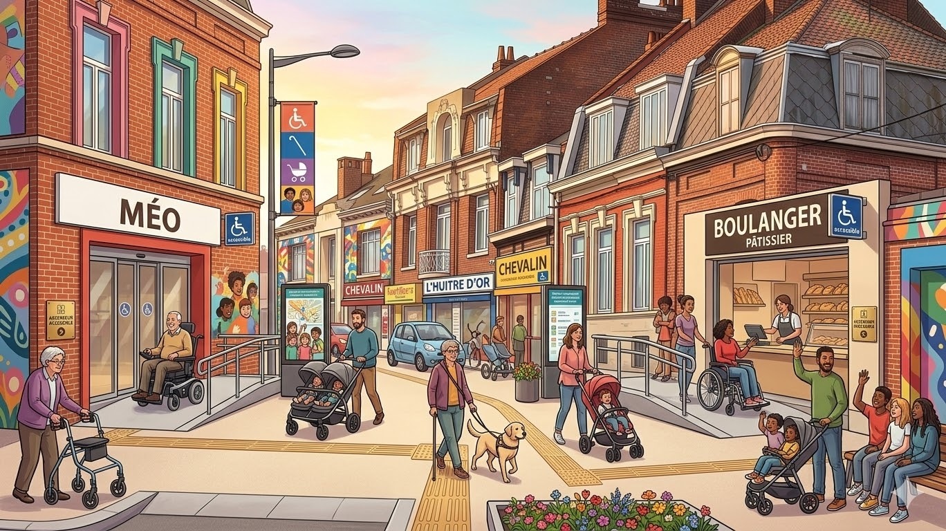 Accessibilité universelle : Lomme Citoyenne veut rendre la ville praticable pour tous