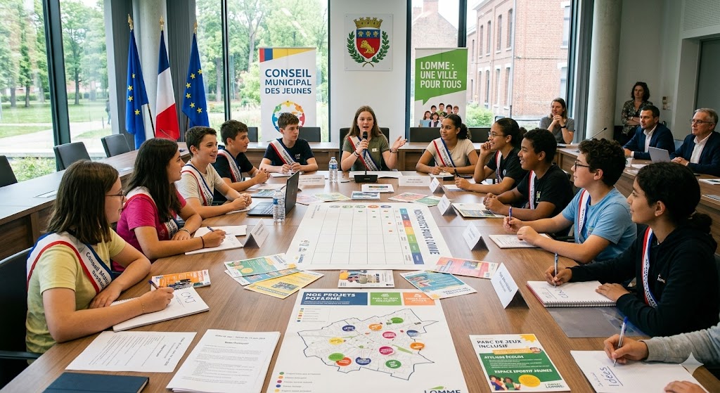 Créer un Conseil des Jeunes et un Conseil des Aînés à Lomme