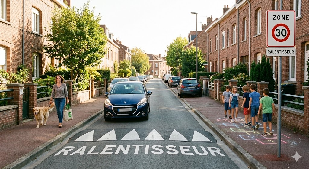 Sécurité routière à Lomme : réduire la vitesse dans les zones sensibles